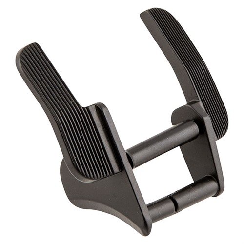 Die Ed Brown Machined Ambidextrous Wide Match Thumb Safety bietet eine große Fläche für schnelle Bedienung, ist aus hochwertigem Stahl gefertigt und passt auf alle 1911 Rahmen.