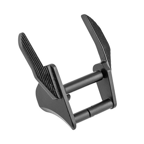 Der Ed Brown Ambidextrous Machined Carry Thumb Safety für 1911 bietet eine schlanke Bauweise für verdecktes Tragen, gefertigt aus hochwertigem Stahl.