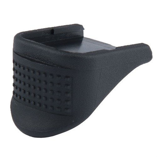 Die GRIP EXTENSION für GLOCK® verbessert die Recoil-Kontrolle und sorgt für präzisere Schüsse, indem sie einen komfortablen Griff für deine Hand bietet.