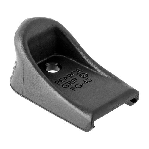 Mit der MAGAZINE EXTENSION für die GLOCK® 43 hast du besseren Grip, mehr Komfort beim Schießen und verbesserte Rückstoßkontrolle, ohne die Magazinkapazität zu erhöhen.