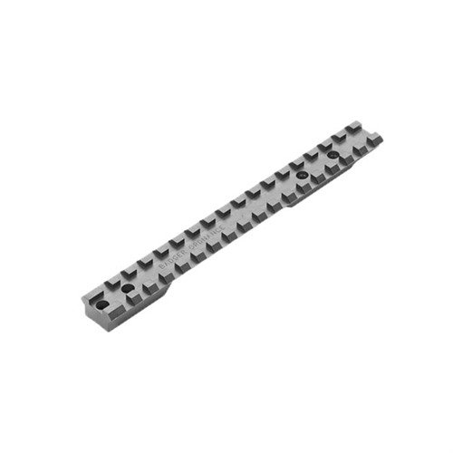 Die Badger Ordnance Remington Long Action Scope Rail bietet eine robuste Stahlbasis mit integriertem Vorneigungswinkel, ideal für ultra-langstrecken Schüsse.