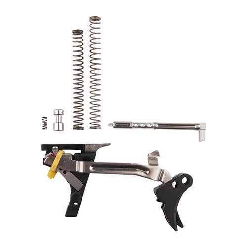 Die FULCRUM Ultimate Trigger Kits bieten dir eine präzise Abzugseinstellung, schnellen Reset und einfache Installation für deine Glock® Gen 1-3.