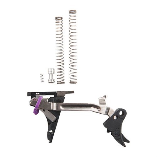 Mit dem FULCRUM DROP-IN TRIGGER KIT erhältst du einen ultra-smoothen Abzug, präzise Einstellmöglichkeiten und einfache Montage für deine Gen4 Glock®.