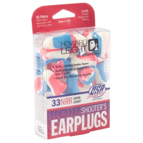 Die SUPER LEIGHT® Shooter's Earplugs bieten eine starke Lärmminderung von NRR 33 und einen bequemen Sitz – ideal für den Schießstand und leicht in der Anwendung.