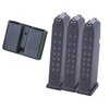 GLOCK 17/34 9mm 17-Rd Mag 3-Pack w/Double Mag Pouch