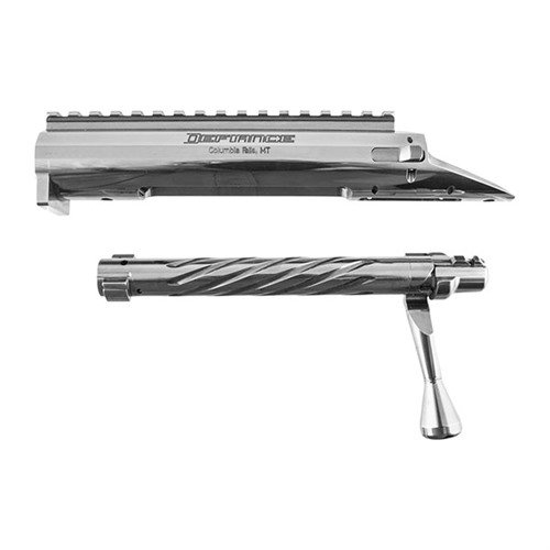 Der DEVIANT 338 Long Action Receiver bietet unvergleichliche Stärke, eine präzise Verarbeitung aus Edelstahl und einen 20 MOA Picatinny-Montage für optimale Leistung.