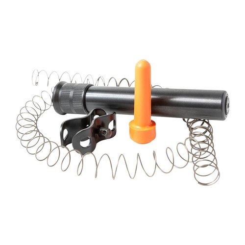 Erhöhe die Feuerkraft deiner Benelli Nova mit diesen robusten Magazinverlängerungen aus Stahl, die einfach zu installieren sind und dir mehr Schüsse bieten!