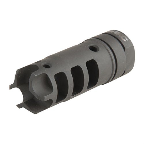 Der LANTAC Dragon Muzzle Brake verbessert die Mündungskontrolle, reduziert den Rückstoß und sorgt für schnelle, präzise Folgeschüsse, auch bei Dauerfeuer.