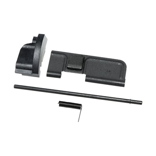 Das CMMG Ejection Port Cover Kit mit Gas Deflector reduziert nahezu alle Rückstöße, ideal für 9mm oder .22LR Builds und hält Gas aus deinem Gesicht fern.