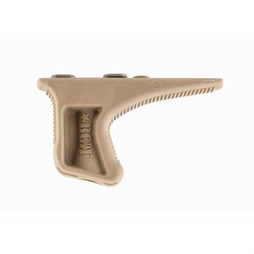 Der KEYMOD BCMGUNFIGHTER KAG Angled Grip bietet ergonomischen Halt, reduziert Gelenkbelastungen und verbessert die Waffenhandhabung ohne zusätzliche Breite.