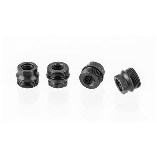 Die Challis Hex Drive Bushings bieten eine einfache Montage, mehrfach verwendbar, schockabsorbierend mit O-Ringen und schützen deine Griffe und Waffe optimal.