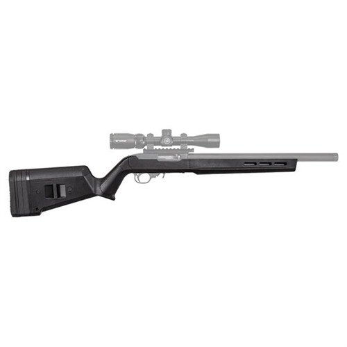 Der MAGPUL RUGER 10/22 Hunter X-22 Stock bietet dir eine robuste Polymer-Konstruktion, ergonomisches Design, verstellbare LOP und M-LOK Kompatibilität.