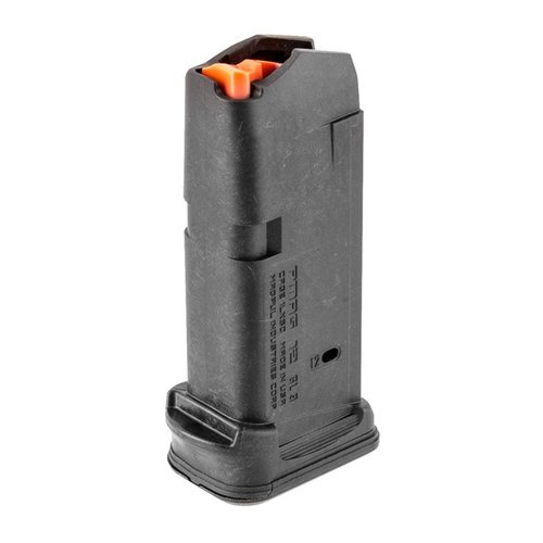 Mit dem PMAG12 GL 9 für die Glock 26 erhältst du 12 Schuss Kapazität, einen rutschfesten Griff und eine einfache Entnahme für maximale Kontrolle.