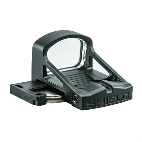 Der REFLEX MINI SIGHT von SHIELD SIGHTS ist leicht, robust und passt perfekt auf jede Waffe. Mit automatischer Helligkeitsanpassung und schnellem Batteriewechsel!