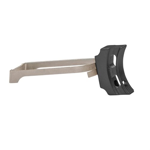 Entdecke den 1911 Ultra Match Grade Ridge Trigger mit einem leichten Aircraft Grade Aluminum Trigger Pad und einem verstellbaren Stainless Steel Trigger Bow für optimale Präzision!