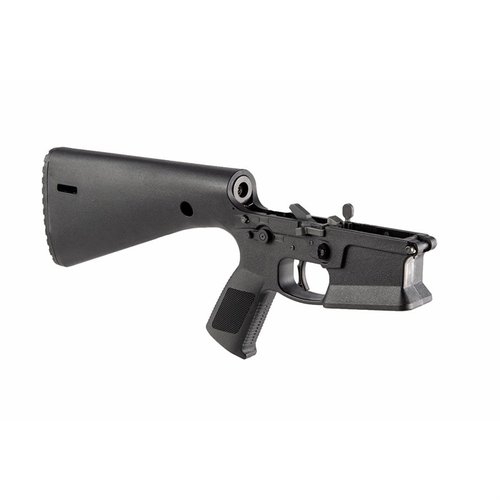 Der WWSD 2021 Complete Lower Receiver bietet eine monolithische Polymer-Konstruktion, den zuverlässigen KE Arms Rekluse Trigger und eine verbesserte Staub- und Schmutzresistenz.