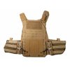 Der SMC Plate Carrier ist leicht, anpassbar und bietet Platz für Platten, mit MOLLE/PALS-Webbing, Notfall-Schnellverschluss und atmungsaktivem Mesh für maximalen Komfort.