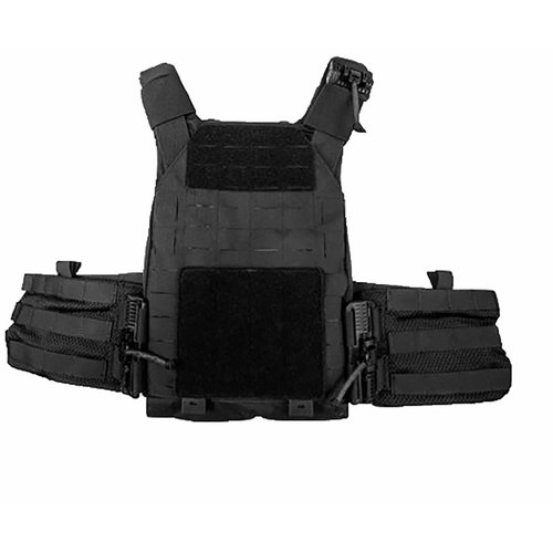 Der SMC Plate Carrier bietet ein leichtes, anpassbares Design mit MOLLE/PALS, verstellbaren Trägern und Notfall-Roc-Schnallen für maximale Flexibilität und Komfort.