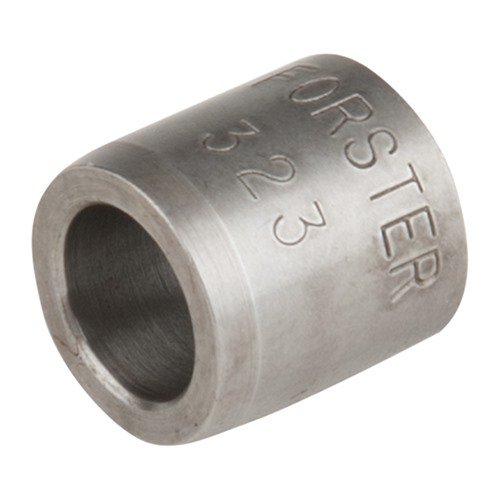 .324 Bushing Bump Neck Sizing Bushings von Forster sind perfekt für Precision Plus Bushing Bump Dies, ultra glatt und langlebig durch cryogene Behandlung.