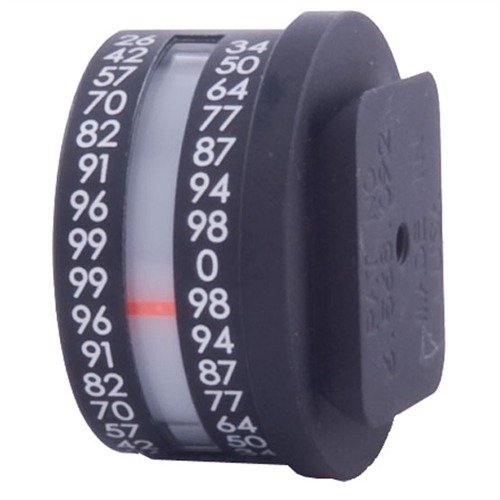 Der COSINE INDICATOR aus Flugzeugaluminium verbessert die Präzision beim Schießen in der Höhe und zeigt dir genau, wie schief dein Gewehr steht.