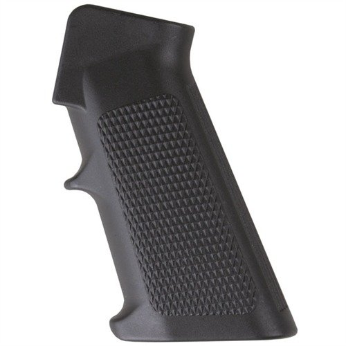 Der AR-15 A2 Style Pistol Grip von Cavalry Manufacturing bietet eine komfortable Handhabung mit geraden Linien und einer praktischen Fingerablage. Ideal für Gewehre und Carbines.