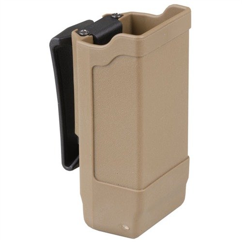 Der BLACKHAWK SINGLE MAGAZINE POUCH bietet sicheren Halt für deine 9mm/.40 Cal Magazine, ist leicht, kompakt und ermöglicht schnelle Wechsel.