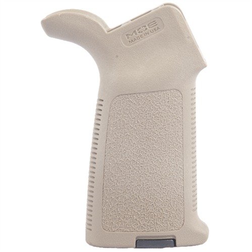 Der Magpul MOE Grip bietet dir eine komfortable, sichere Handhabung mit seiner robusten, einteiligen Bauweise und ergonomischem Design für verbesserten Grip.