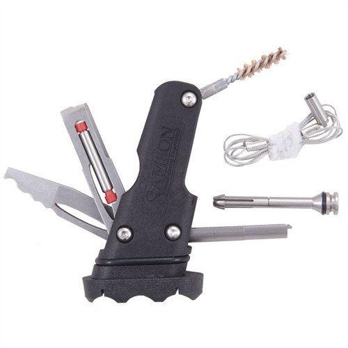 Das AR-15 A2 FIELD SURVIVAL TOOL GRIP CORE ist ein praktisches Multitool, das in deinem Pistolengriff verstaut werden kann und essentielle Werkzeuge für Notfälle bietet.