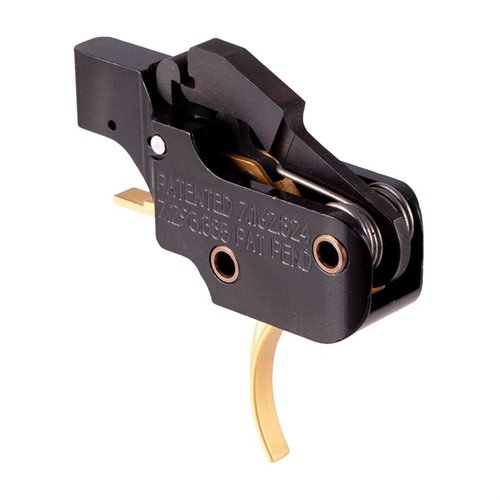 Der AR Gold Trigger bietet einen leichten, präzisen Abzug mit nur 3 lb, einer kurzen Reset-Reise und verbesserter Sicherheit für dein AR-15.