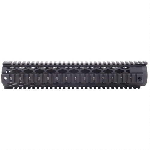 Die AR-15 Diamond Pattern Free Float Handguards bieten hervorragende Wärmeableitung, vier Picatinny-Schienen und sind aus leichtem, robustem 6061 T6 Aluminium gefertigt.