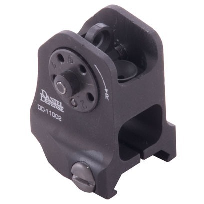 Die AR-15 A1.5 Backup Rear Sight ist leicht, robust und bietet eine zuverlässige, immer einsatzbereite Sichtoption mit windage Anpassung und kompaktem Design.