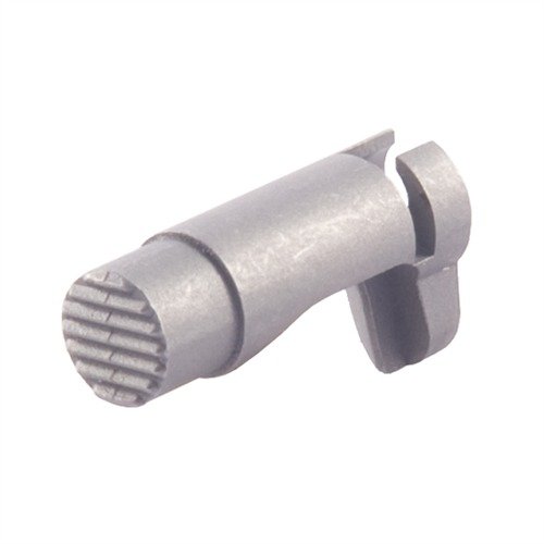 Der 1911 EXTREME SERVICE MAGAZINE CATCH bietet sichere Magazinhalte und schnellen, zuverlässigen Release. Der ergonomische Knopf sorgt für optimalen Grip.