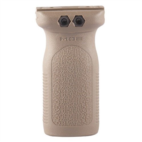 Der leichte PICATINNY RVG Railed Vertical Grip bietet optimalen Halt und Kontrolle, egal bei Wetterbedingungen, und passt auf gängige Picatinny-Schienen.