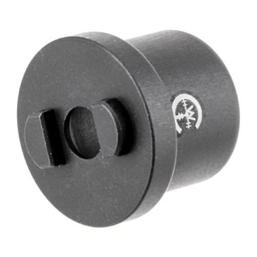 Der SLING MOUNT-N-SLOT für AR-15 bietet eine schnelle Abnehmbarkeit, verhindert das Verdrehen des Riemens und maximiert den Platz an der Handguard.