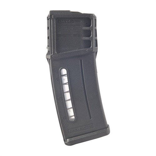 Das MAGPUL HECKLER & KOCH G36 30RD PMAG bietet hohe Zuverlässigkeit, ein schlankes Design, transparente Fenster zur Rundenzählung und ist einfach zu zerlegen.