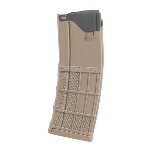 Das Lancer Systems AR-15 30RD L5AWM Magazin bietet extreme Robustheit, korrosionsbeständige Feed Lips und zuverlässige Funktion bei Temperaturen von -50 bis +180 Grad F.