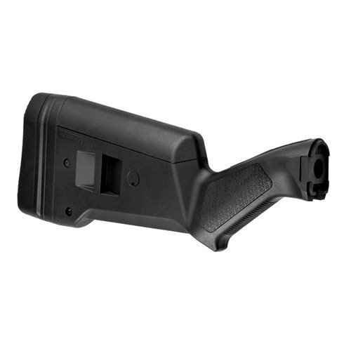 Der SGA® Buttstock für die Remington® 870 bietet anpassbare Länge, verbesserte Ergonomie, einen Rückstoß reduzierenden Pad und ist in mehreren Farben erhältlich.