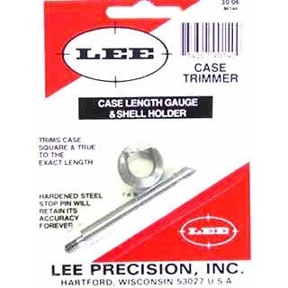 Mit dem CASE LENGTH GAUGE von LEE PRECISION kannst du präzise die Länge deiner Hülsen trimmen und den Hülsenmund perfekt ausrichten, einfach und effektiv!