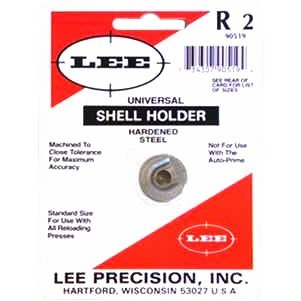Der LEE Universal Shellholder #2 ist ein vielseitiger Halter, der mit den meisten Reloading Presses kompatibel ist, jedoch nicht mit Lee Auto Prime funktioniert.