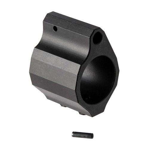 Der AR-15/M16 Adjustable Gas Block von Seekins Precision ermöglicht dir die Anpassung des Gasflusses für zuverlässige Auswurf- und Extraktionsleistung.