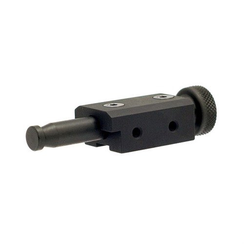 Der AAIS Bipod Adapter Spigot für AI/AICS Stocks sorgt für eine stabile Verbindung mit Atlas Bipods, ist aus robustem 6061-T6 Aluminium gefertigt und leicht zu installieren.