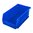 SINCLAIR INTERNATIONAL Stackable Bullet Bin, Large Blue