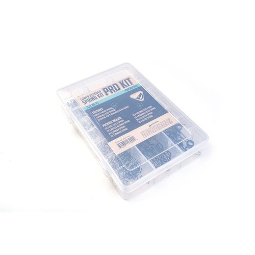 Das AR-15/M16 Lower Receiver Gunsmith Spring Kit bietet dir 20 von jeder wichtigen Feder für deinen AR-15, alles organisiert in einer praktischen Box.