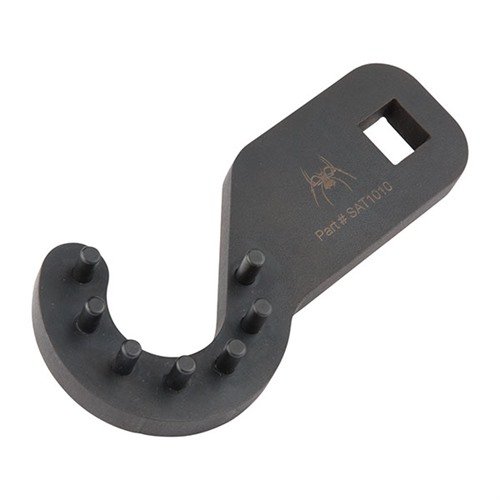Der Spike's Tactical USGI Barrel Nut Wrench für AR-15 bietet robuste Konstruktion mit 7 Pins, ½