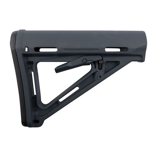 Der Magpul MOE Collapsible Mil-Spec Carbine Stock bietet eine leichte, robuste Bauweise, schnellen Längenverstellmechanismus und verbesserten Komfort für dein AR-15.