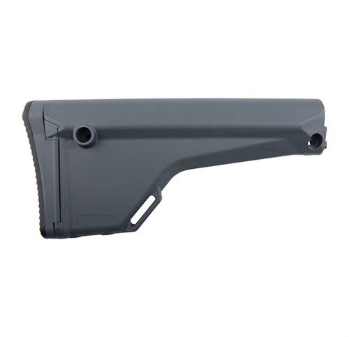 Der AR-15 MOE Fixed Rifle Stock bietet ergonomischen Komfort, einen gummierten Rückstoßpolster und Stauraum, ideal für A1/A2-Rifles und Carbine-Umrüstungen.