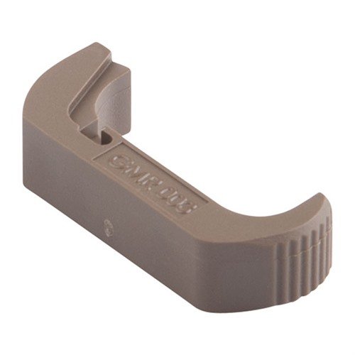 Der VICKERS GLOCK® Extended Magazine Release ermöglicht schnelle und einfache Magazinwechsel, ohne die Hand neu zu positionieren, und passt perfekt zu Gen 4/Gen 5.