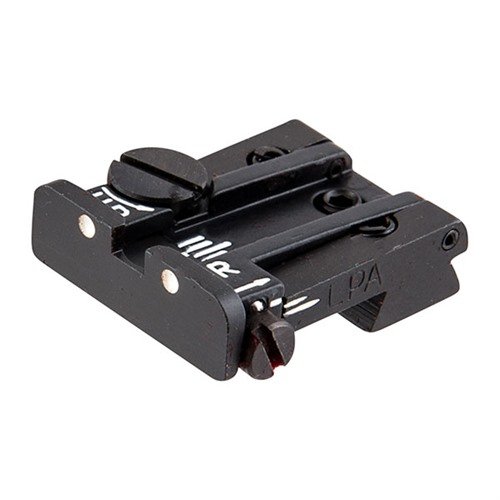 Die COLT Adjustable Rear Sight passt perfekt auf gängige Pistolen, ermöglicht einfache Windage- und Elevationseinstellungen und benötigt keinen Austausch der Vorderseite.
