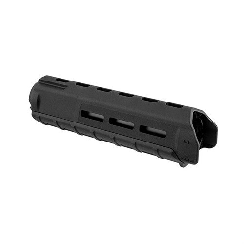 Die Magpul MOE M-LOK Handguards für AR-15/M16 bieten leichtes, robustes Polymer und M-LOK Slots für Zubehör wie Lichtmontagen und Vordergriffe.