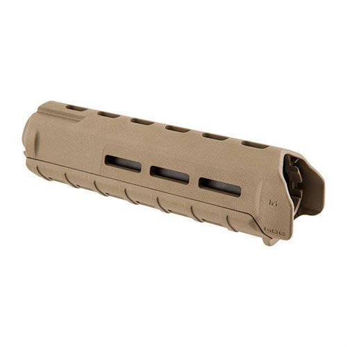 Die Magpul MOE M-LOK Handguards für mid-length AR-15/M16 bieten leichtes, robustes Polymer und M-LOK Slots für vielseitige Zubehörmontagen.